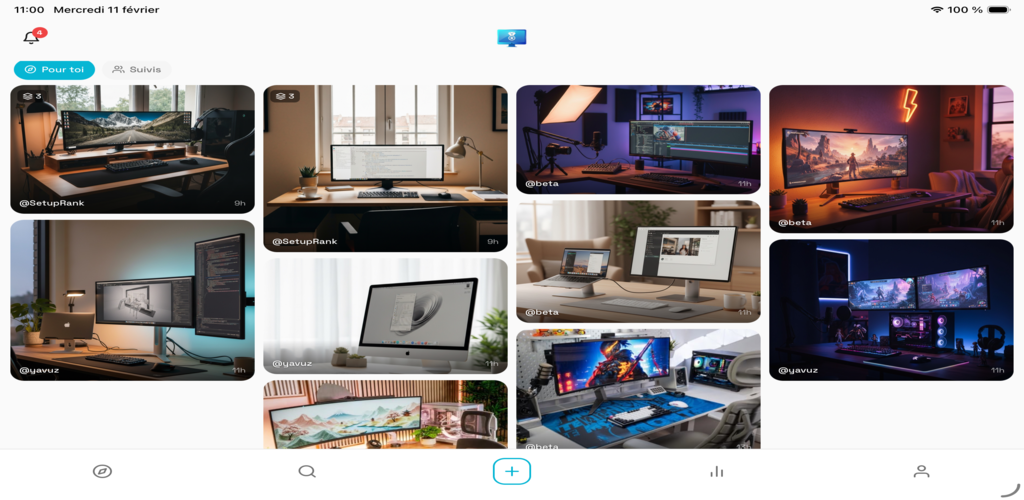 SetupRank — Communauté setups